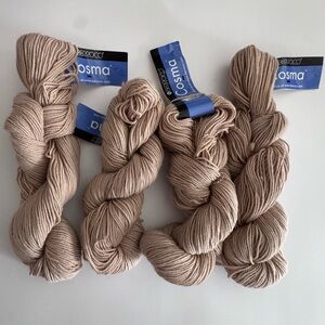 Yarn Berocco Cosma four Skeins alpaca/wool/silk
